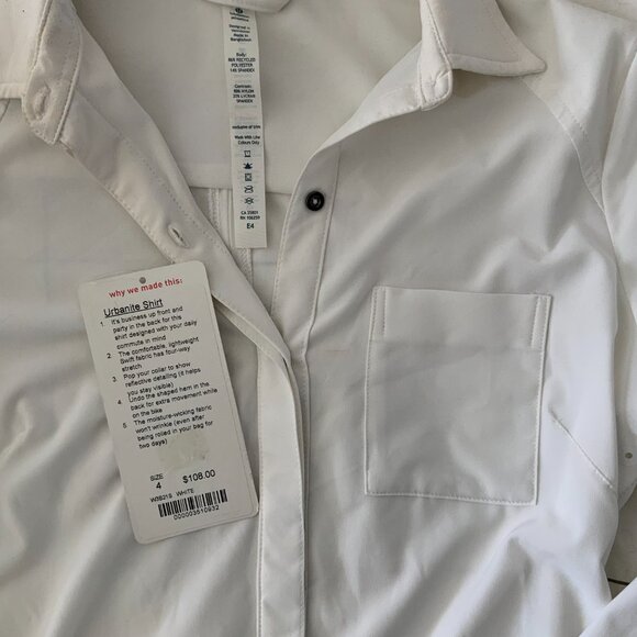 lululemon Urbanite Shirt size 4 NWT - Picture 2 of 11